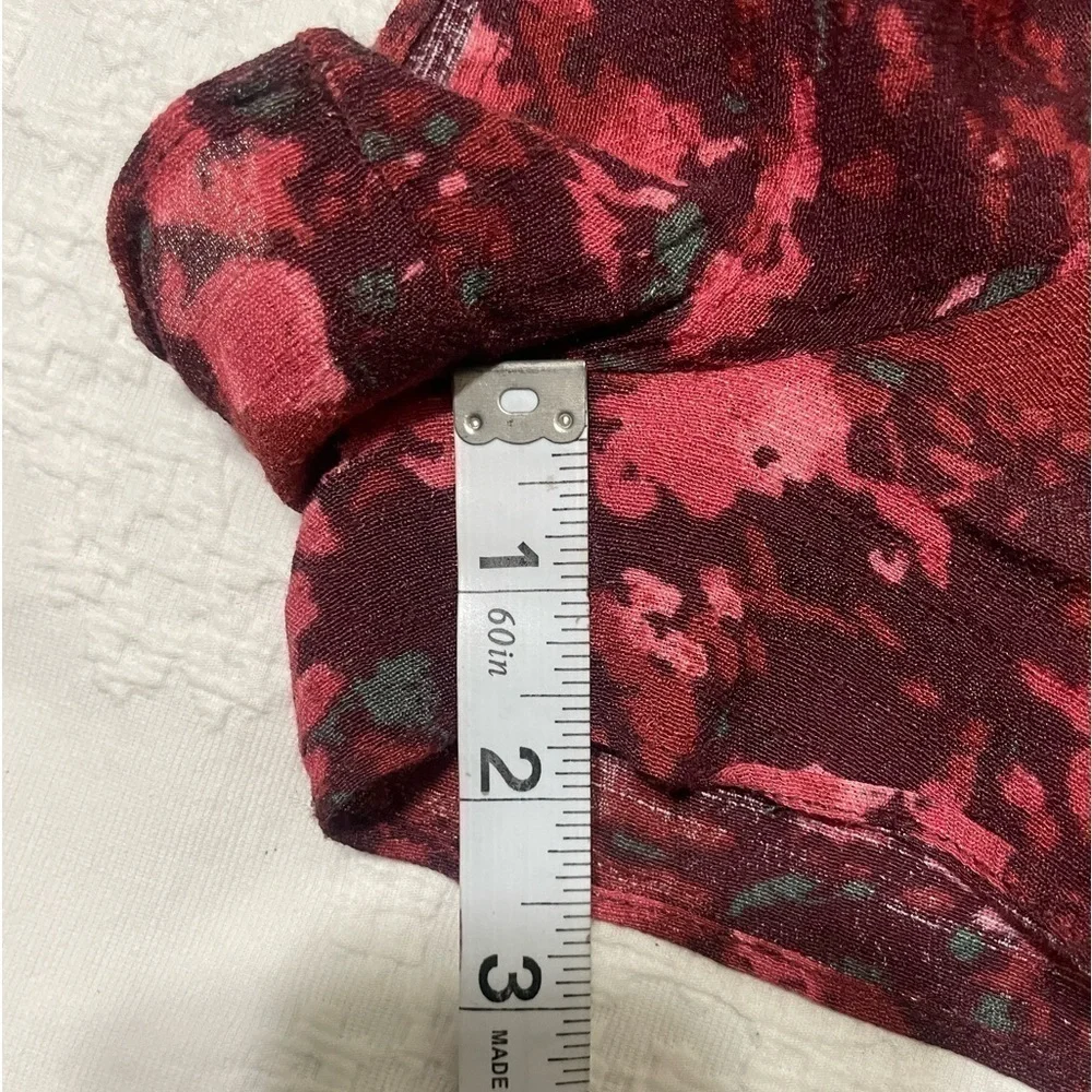 Free People All The Right Ruffles in Wild Moon Floral Romper Size XS OB397455.